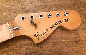 1979 / 1980 Fender Stratocaster neck (last of the large CBS headstocks). Clean!