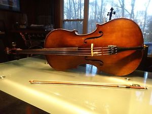 3/4 Antique German cello with the most beautiful tone