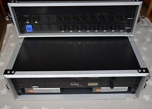 ★ Audia Expi & Expo im Rack mit XLR Anschlussfeld und Netzwerk Routern COBRANET★