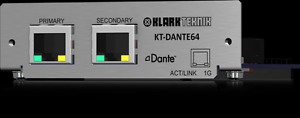 KLARK TEKNIK KT-DANTE64 Module for KT & MIDAS - NEW! - Questions? 877-640-8205