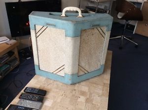 Watkins Dominator Blue V Front all Valve Tube Vinatge amp Elacs Blackface