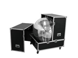 ROADINGER Flightcase Mirror ball 100cm