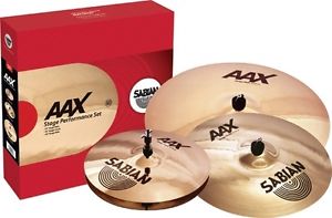 Sabian AAX Stage Performance Set Brilliant Finish