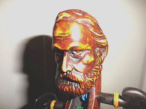 VIOLIN OLD ANTIQUE ITALIAN WITH MAN-HEAD AND ORIGINAL LABEL OF GEORGIO BAIRHOF