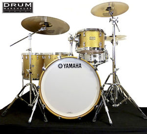 Yamaha Absolute Hybrid Maple Drum kit – Gold Champagne Sparkle