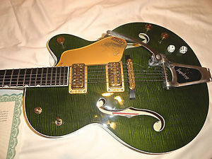 Gretsch Brian Setzer Nashville, Green Flame Maple , Beautiful Guitar!