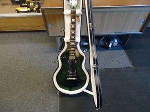 Gibson Les Paul Anniversary Flood "Green Swirl" Model LPNFGLCH1 W/ Case**LOOK**