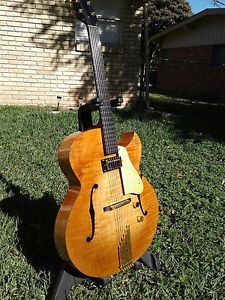 Tom Painter P400 - Super 400 18' Archtop Custom WOW! Tiger Stripe Flame!