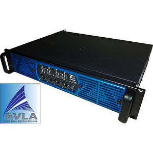 *NEW* 'Z-Sound' MA1300Q Tour Grade Power Amp 4 x 2200w @ 4 Ohms BLUE POWER