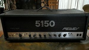 PEAVEY 5150 GUITAR AMPLIFIER HEAD with foot switch bias mod signature