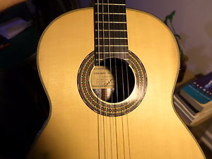 SAKAZO NAKADE - 1975  Spruce/Brazilian classical guitar w/sound sample