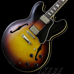 Gibson Memphis ES-335 Slim Neck 2016 Limited Sunset Burst Memphis certificate