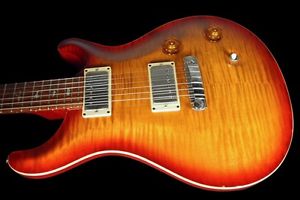 2003 PAUL REED SMITH PRS CUSTOM 22 FLAME TOP WITH BIRDS ~ CHERRY SUNBURST