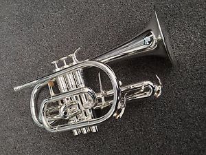 Catelinet HC-20-S Rousseau Bb Cornet-#EX DEMO#Large Bore, Pro Level Instrument-