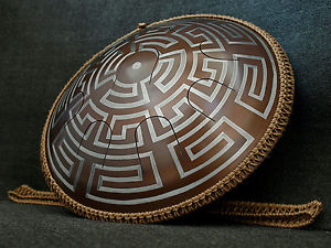 GUDA Drum NEO 9 FX, Acoustic/Electric Steel Tongue Drum, Handpan