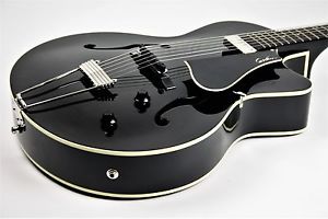 Godin 5th Avenue Jazz Piano Black  W/TricCase Free Shipping.