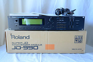 Roland JD-990 JD990 SUPER JD SYNTHESIZER MODULE ver. 1.05 w/ box
