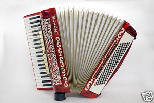 HORCH DELUXE LUXURIOUS GERMAN PIANO ACCORDION 120 BASS GREAT ACORDEON EXCELLENT