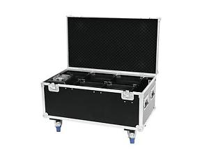 ROADINGER Flightcase 6x OCCHIO-7 led RGBW