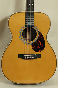 2016 USA Martin OMJM John Mayer Acoustic Elec Guitar Engelmann w/CASE Unplayed!