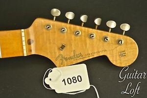 2001 Fender Custom Shop 1956 Stratocaster Neck Boat Neck "V" Relic - Maple #1080