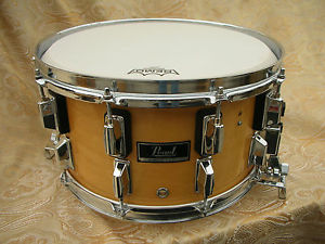 Vintage Pearl "Extender" 8x14" Snare Drum! MIJ Rare find! Natural Maple Finish!