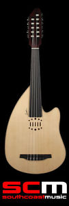 GODIN NATURAL MULTI OUD ACOUSTIC ELECTRIC 2 CHAMBERED MAHOGANY BODY NEW WARRANTY