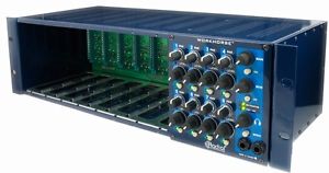 Radial Engineering Workhorse 8 Slot 500 Series Power Rack Summing Mixer Amp READ