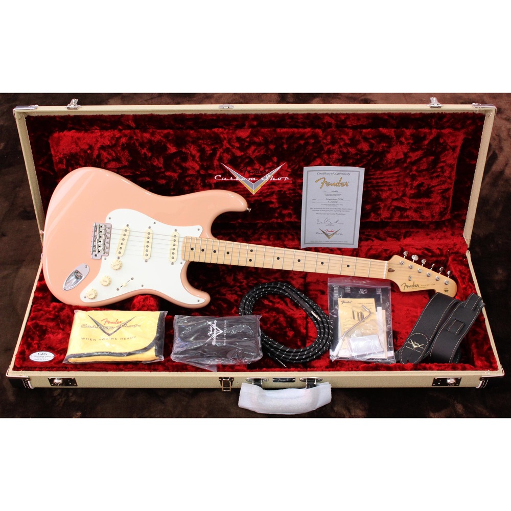 FENDER Custom Shop 2013 Team Built 1957 Stratocaster Clapton SHP Shell Pink