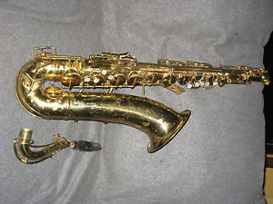10M Naked Lady Tenor Saxophone (Late 1940's)