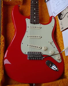 Fender Stratocaster Mark Knopfler Signature Series Hot Rod Red No Longer Made