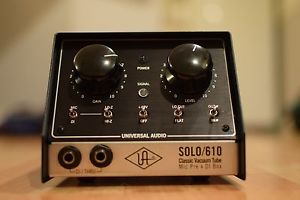 UA Solo 610 Preamp DI EXCEL Universal Audio Mic-Pre SOLO610 NEVE API SSL Mic Pre