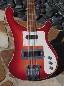 1975 Rickenbacker 4001 Bass cool clean 41 year old "Ricky"