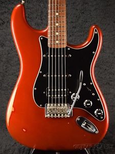 Fender Road Worn Player Stratocaster HSS-Candy Apple Red-2010 Electric