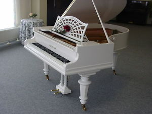 Flügel "C. Bechstein" A , 180 cm, weiß poliert