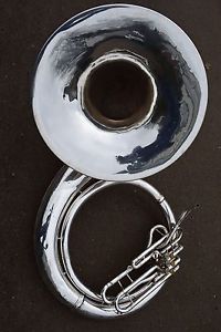 Yamaha YSH-411S BBb Sousaphone - Silver - Japan