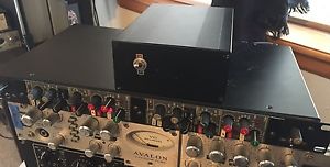 2x Neve V1  Channel strips Preamps EQ & Compressors RACKED 1u w ext power supply