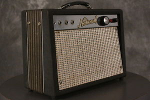 1962 National VALCO made model 1210 TUBE amplifier w/original 8" JENSEN SPEAKER!
