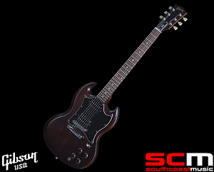 2017 GIBSON SG ELECTRIC GUITAR FADED T WORN BROWN BRAND NEW with WARRANTY