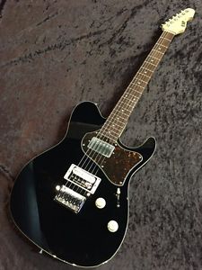 ESP THROBBER-STD Telecaster Type Black Soft Case Electric Guitar Free Shipping