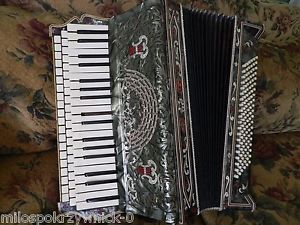 Unique Chromatic Button-Keyboard Accordion