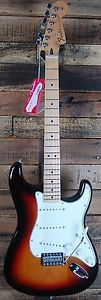 Fender Standard Stratocaster Electric Guitar MEXICO - Brown Sunburst #4722 NEW