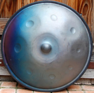 Handpan Totem music  ,Celtic Minor ,8 notes en La (in A)
