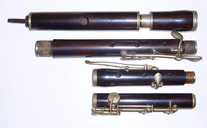 Collectible Antique Late 19th century Martin Freres Paris French Wooden flute