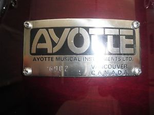Ayotte Custom Drum Kit "Ray Ayotte Era"