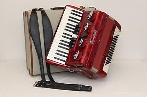 SCANDALLI BREVETTO 96 BASS ACCORDION/SIM.PAOLO SOPRANI/DHL WORLD WIDE SHIPPING