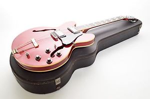 Epiphone Japan made RIVIERA Guitar w/soft case RefNo 64548