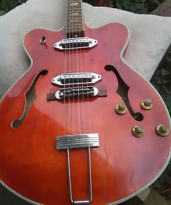 vintage late 60's Antoria twincaster guitar rare