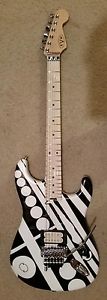EVH Striped Series Circles Unchained Guitar