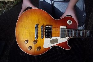 GIBSON CUSTOM 58 LES PAUL JIMMY PAGE #1 WITH PUSH PULL POTS FROM JAPAN MINT BOX